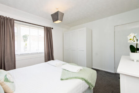 corporate 2 bed rental durham double bedroom