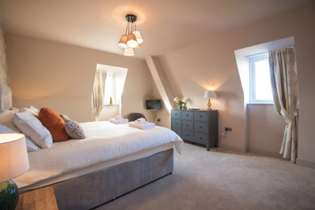 holiday let durham double bedroom