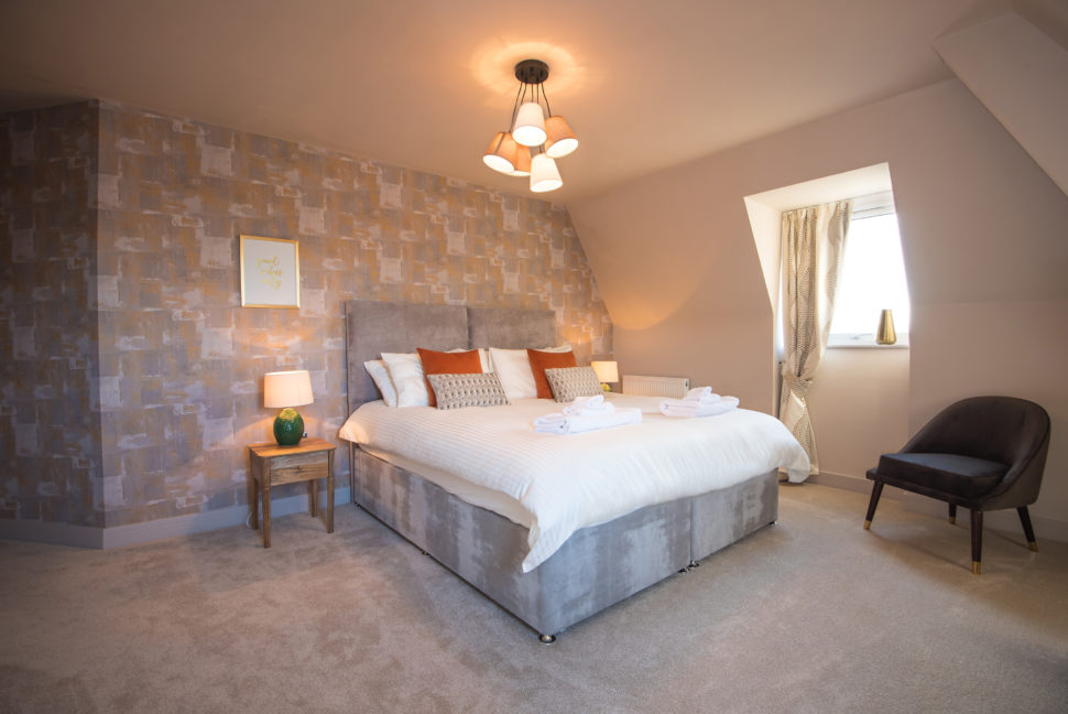 holiday let durham double bedroom