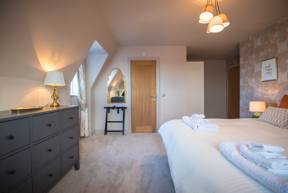 holiday let durham double bedroom