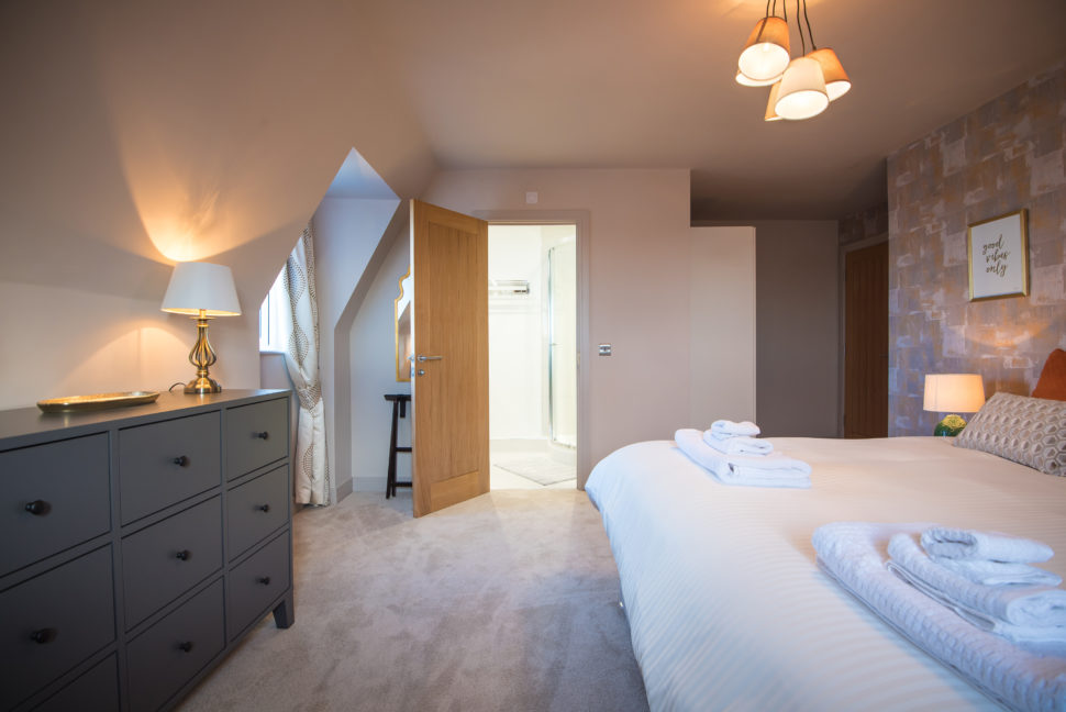 holiday let durham double bedroom