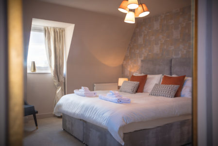 holiday let durham double bedroom