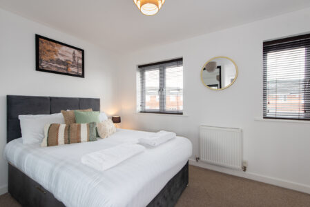 trade stay durham double bedroom