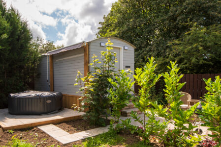 holiday rental durham shepherds hut