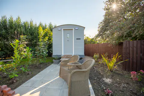 holiday rental durham shepherds hut