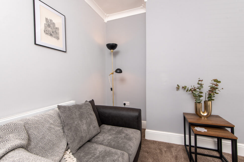 Short term lettings - fully equipped living room