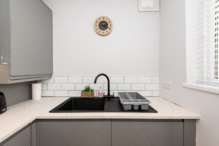 Short term lettings - fully equipped kitchen