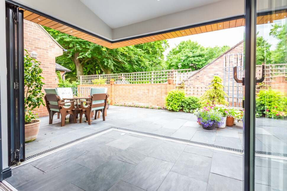 Bifold doors to patio area