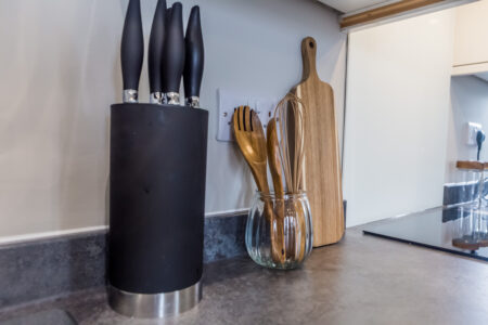 Toast Stays Minimalist kitchen countertop